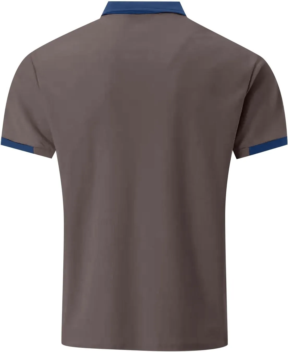Ymosrh Men's Big and Tall Polo Shirts Golf Tennis Shirt Short Sleeve Casual Work T-Shirt Shirts for Men, M-3XL
