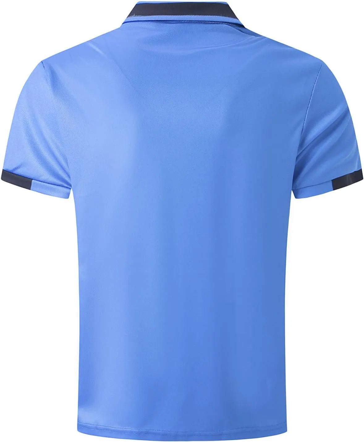 Ymosrh Men's Big and Tall Polo Shirts Golf Tennis Shirt Short Sleeve Casual Work T-Shirt Shirts for Men, M-3XL