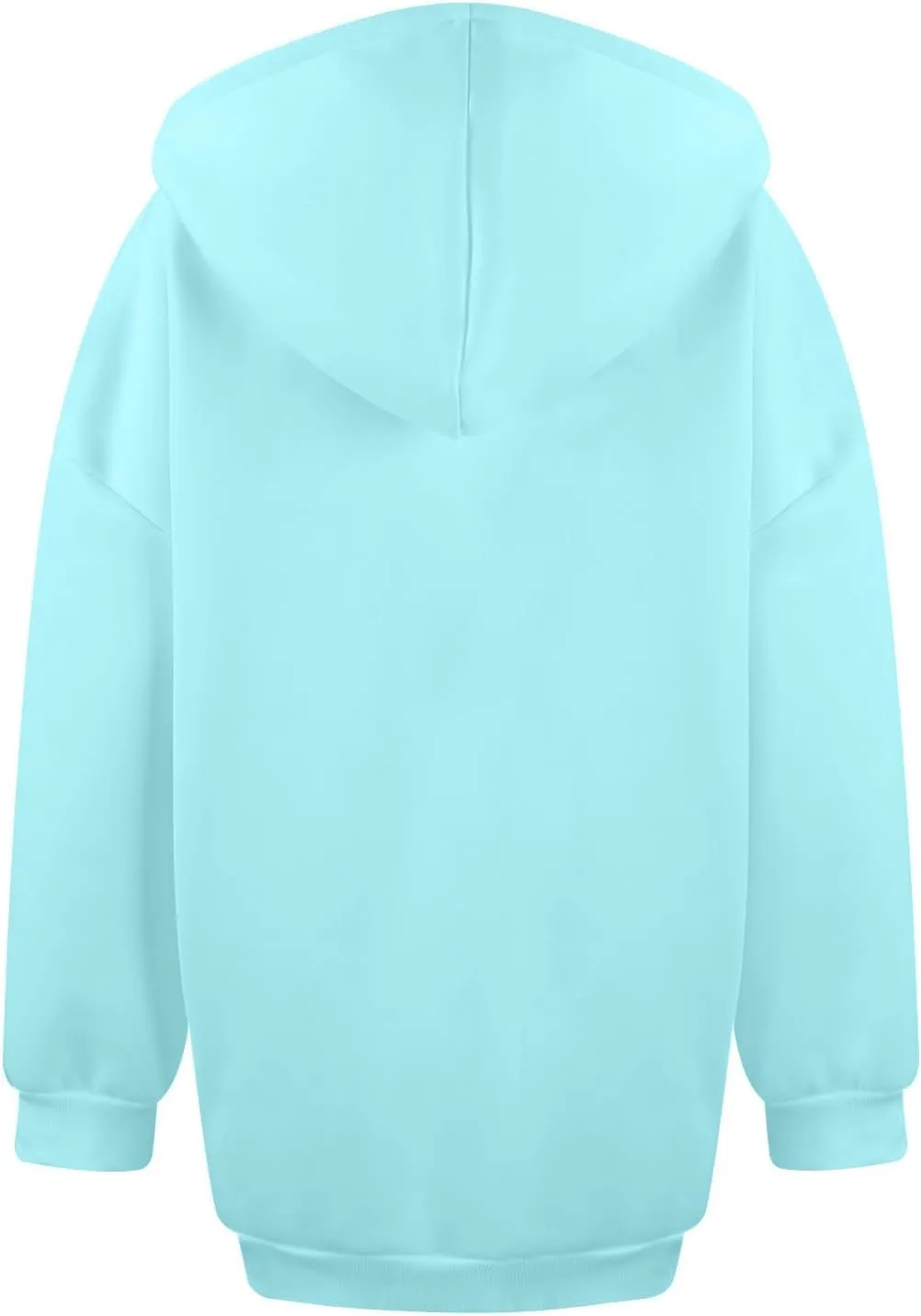 Zip Up Hoodie Women Fashion Tunic Hoodies Winter Fleece Pullover Hoodies 2024 Fall Long Jackets with Pockets