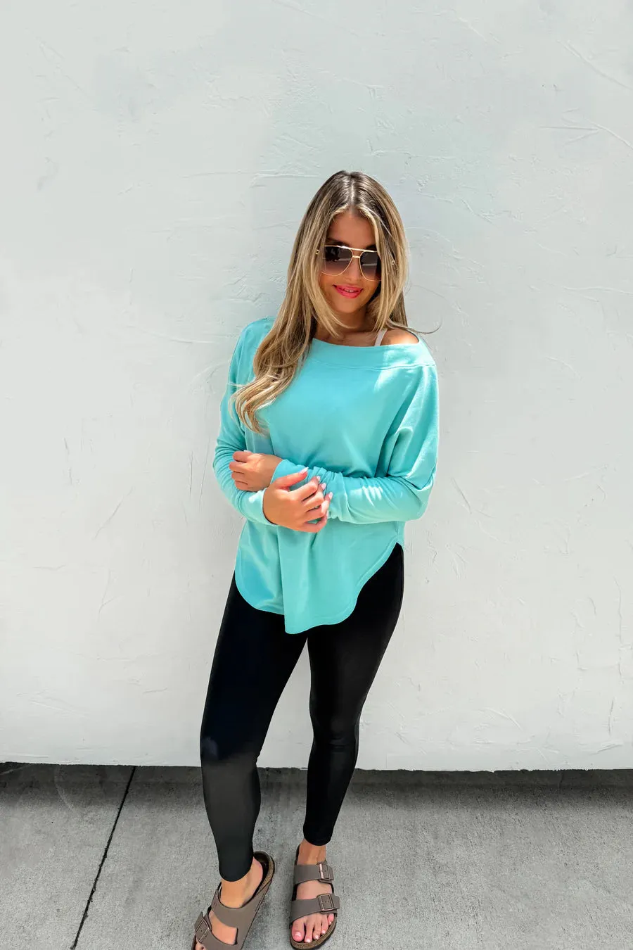 Zoey Athleisure Top FINAL SALE